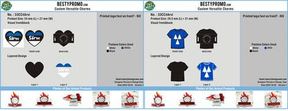 Custom versatile Shoe Charms - 33CC4Arvi251022