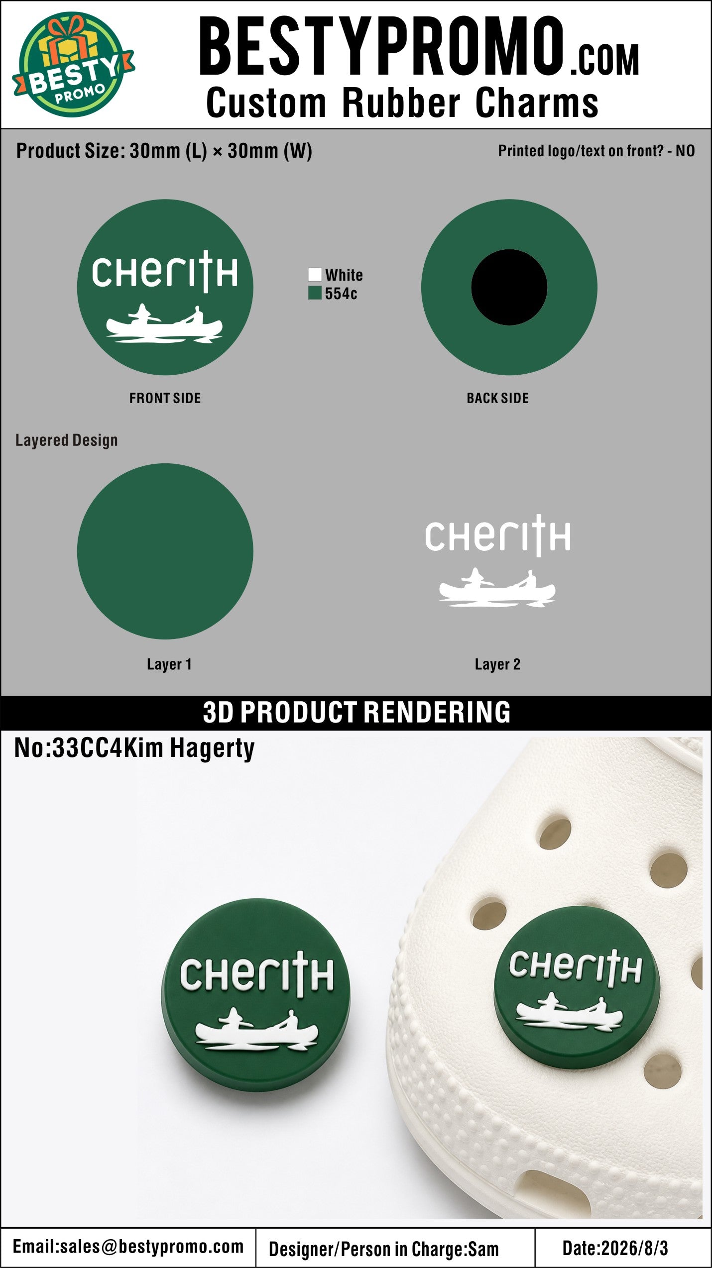Custom Rubber Clog Charms-20260804- 33