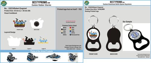Aluminium Bottle Opener&Custom Rubber Clog Charms - 33CC4Robert Esquivel251015