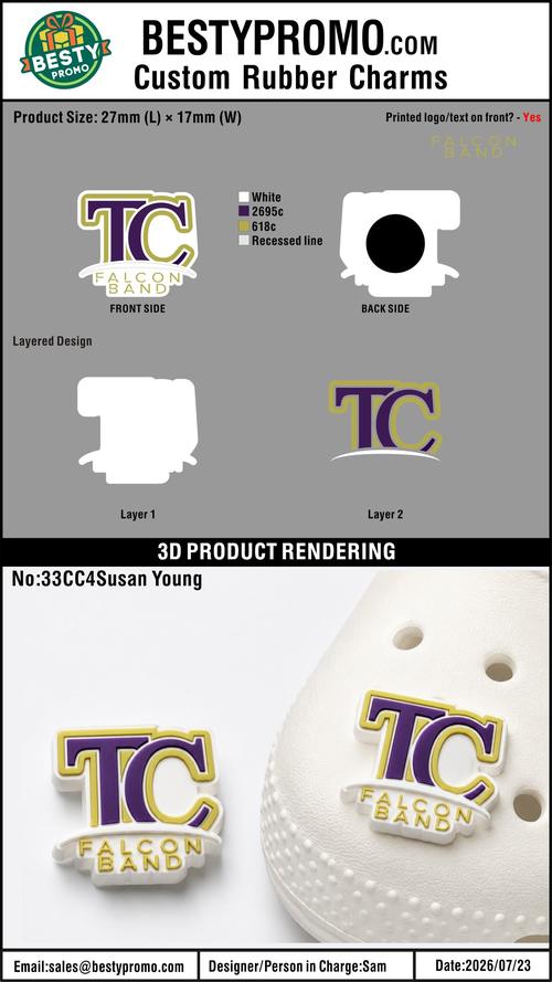 Custom Rubber Clog Charms-20260727- 33