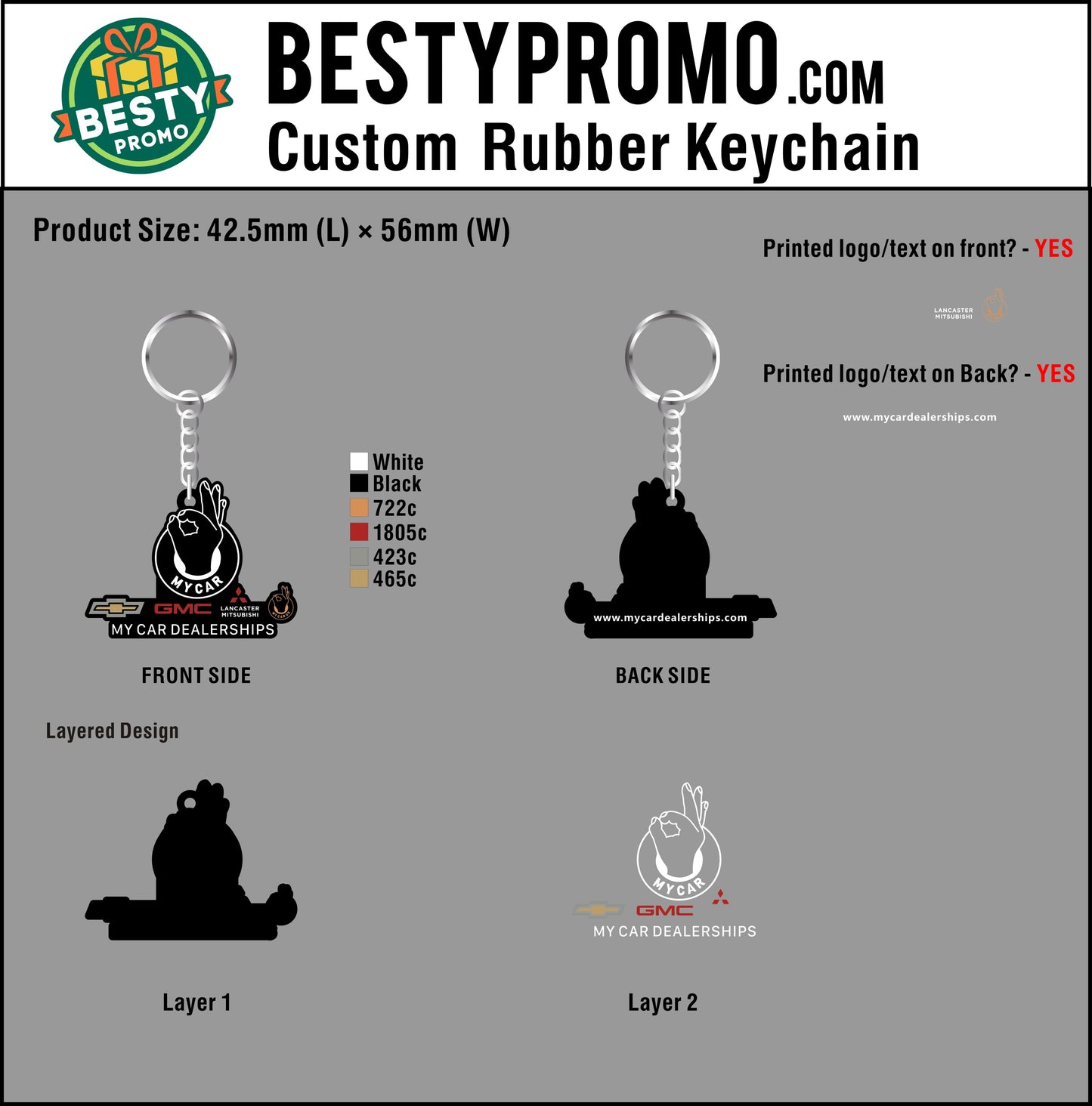 Custom 3D Die Cut Rubber Keychains-20260701 - 33