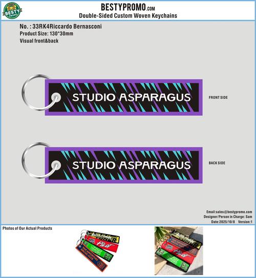 Double Sided Woven Keychains –33RK4Riccardo Bernasconi251009