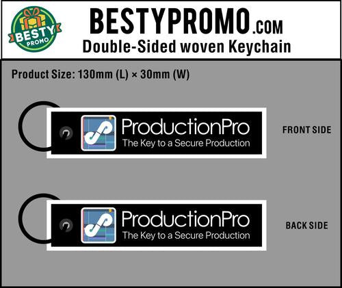 Custom Double-Sided Woven Flight Key Tag - 20260615 - 33