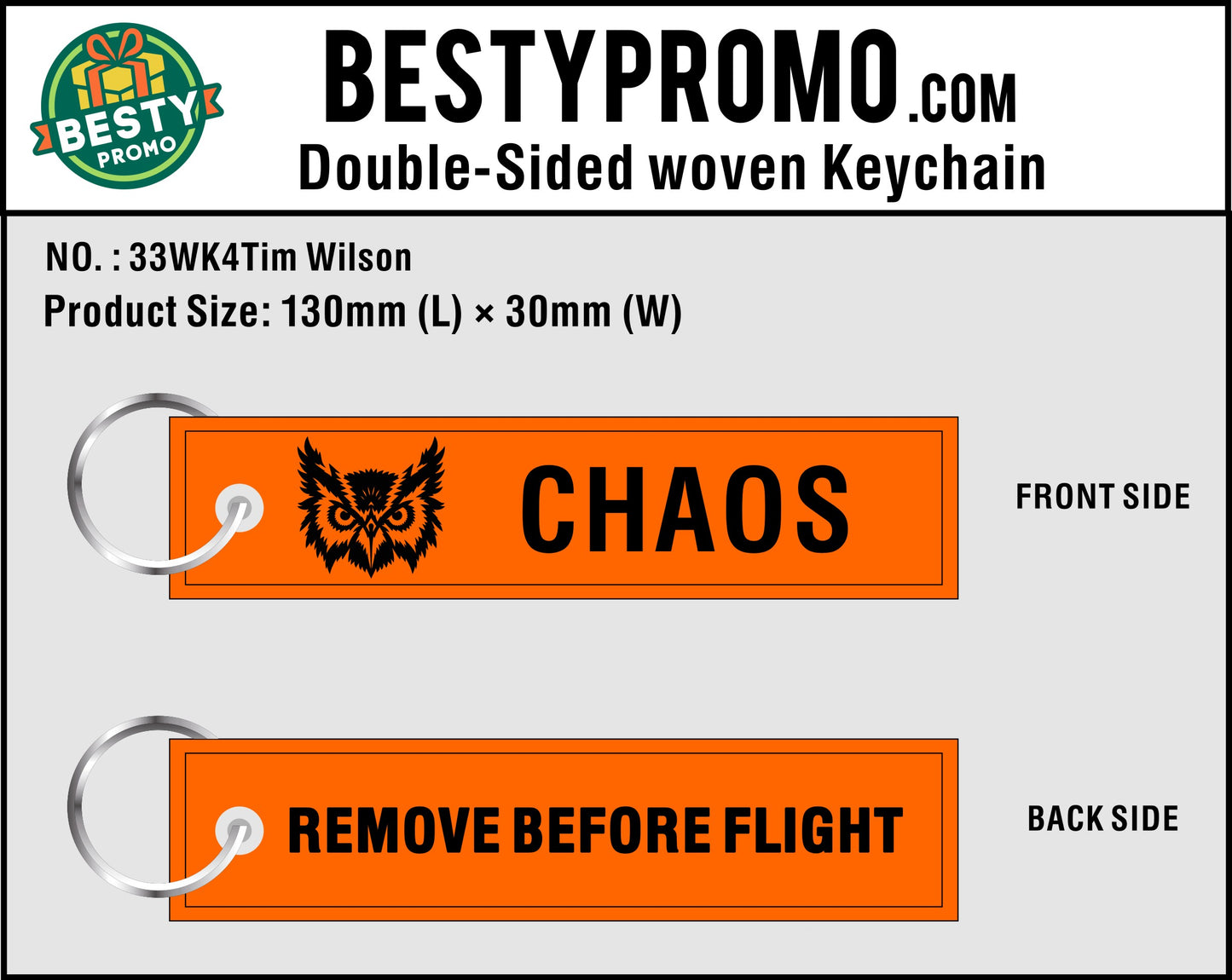 Custom Double-Sided Woven Flight Key Tag-20260824 - 33