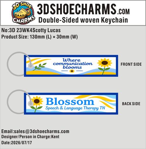 Custom Double-Sided Woven Flight Key Tag-20260724-23
