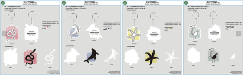 CUSTOM RUBBER KEYCHAIN/Shoe charms/ Air freshener/Tattoos/Lanyards 21RK4Micayla Stamp250220