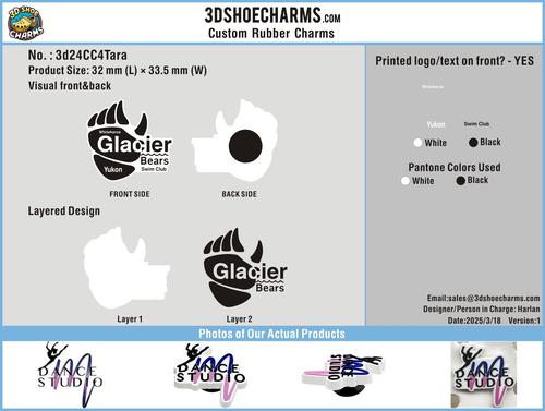 CUSTOM SHOE CHARMS - 3d24CC4Tara20250318