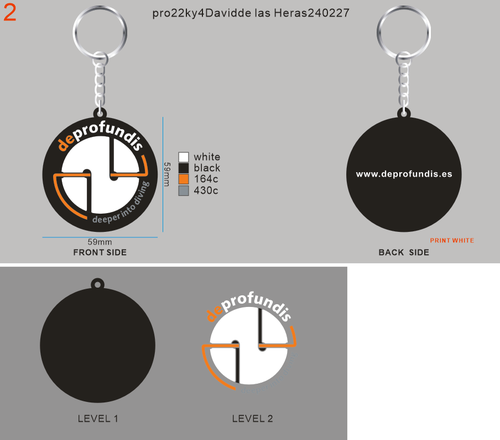 3D Rubber Keychain -pro22ky4Davidde las Heras2