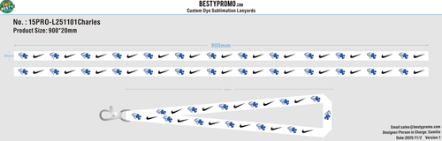 Custom Lanyard 15PRO-L251101Charles