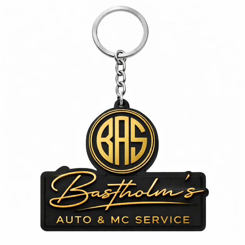 Custom 3D Die Cut Rubber Keychains - 20260417-20