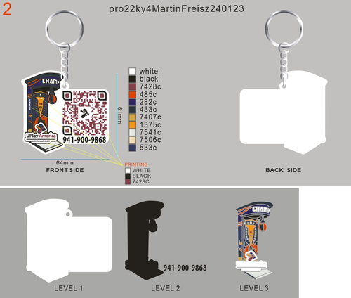 3D Rubber Keychain -pro22ky4MartinFreisz