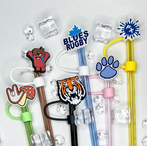 Custom Silicone Straw Caps