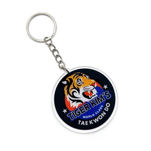 Custom Die-Cut Acrylic Keychain