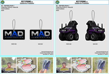 Custom Dye Sublimation Lanyards/Air Freshener-20260804-20
