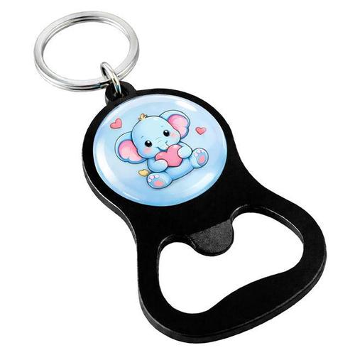 Custom Aluminum Bottle Opener Keychains (Domed Logo) - Order Online