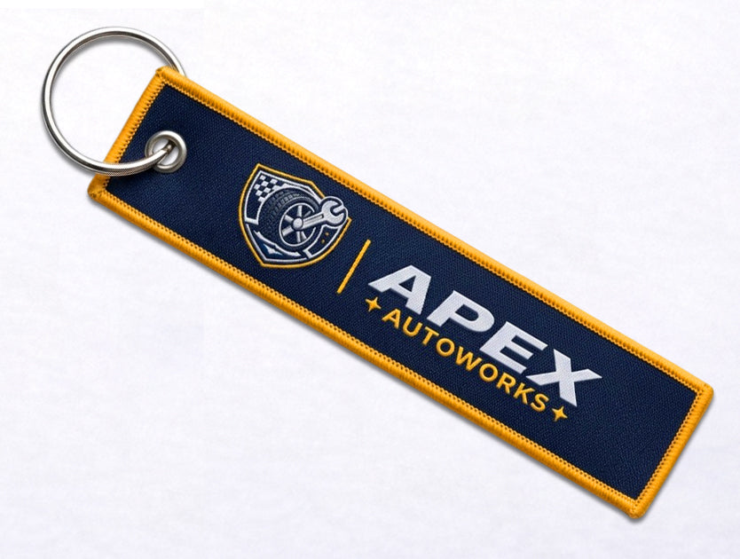 Custom Woven Key Tags