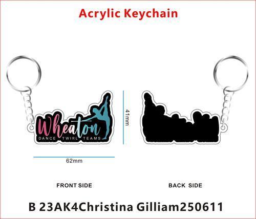 Custom Acrylic Keychain-23AK4Christina Gilliam250611