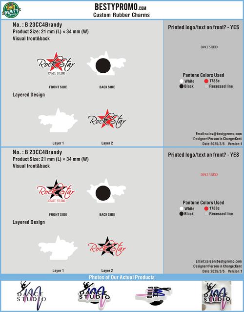 CUSTOM CHARMS-23CC4Brandy250305