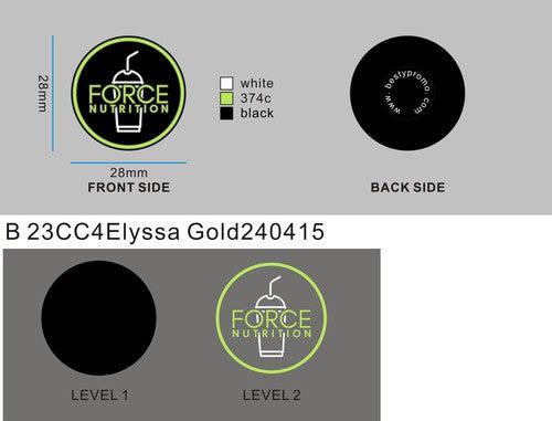 CUSTOM CHARMS-23CC4Elyssa Gold240415