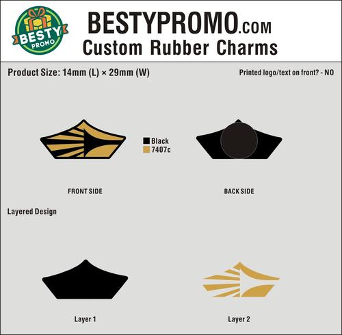 Custom Rubber Clog Charms-202060601-23
