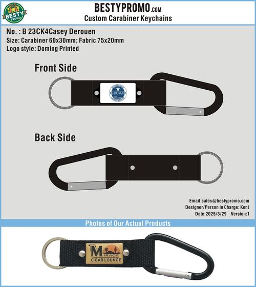 Custom Carabiner Keychains-23CK4Casey Derouen250329