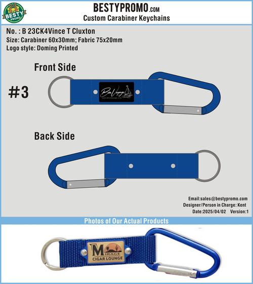 Custom Carabiner Keychains-23CK4Vince T Cluxton250402