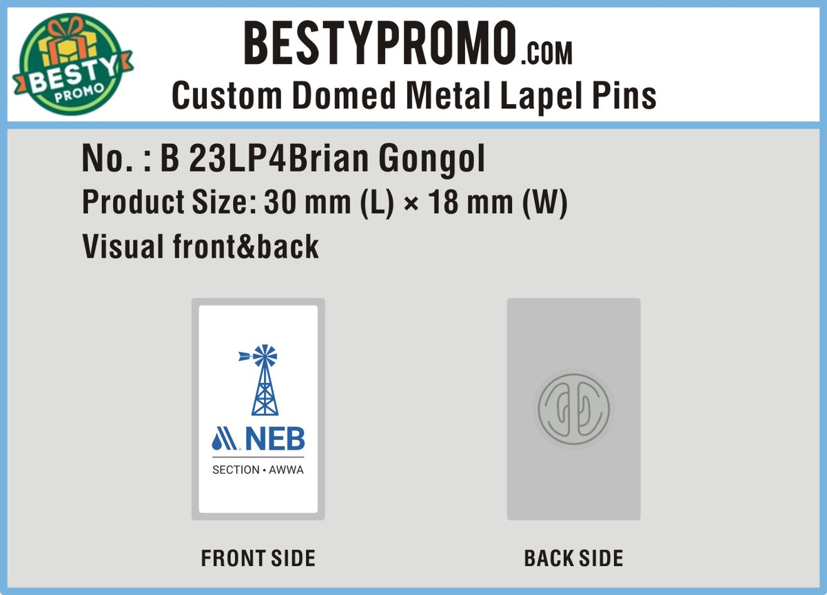 Custom Full Color Domed Metal Lapel Pins-20260910-23