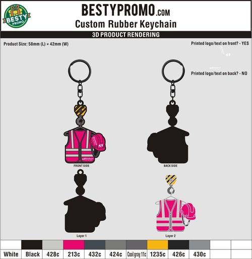 Custom 3D Die Cut Rubber Keychains-20260916-23-RE