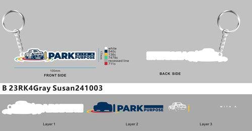 CUSTOM RUBBER KEYCHAIN-23RK4Gray Susan241003