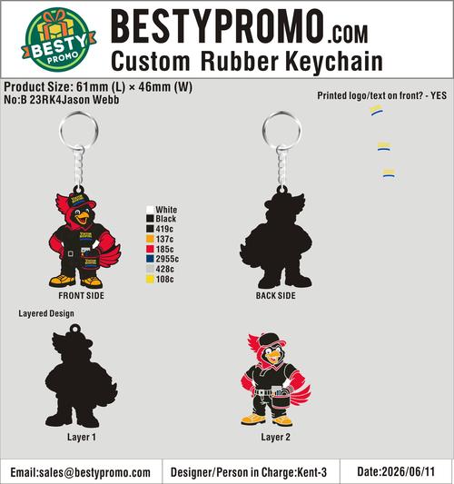 Custom 3D Die Cut Rubber Keychains-20260618-23-1