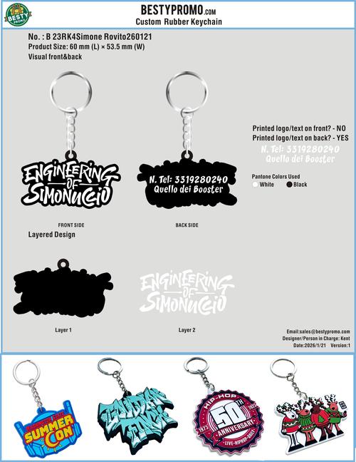 CUSTOM RUBBER KEYCHAIN-23RK4Simone Rovito260121-RE