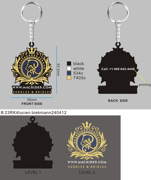 CUSTOM RUBBER KEYCHAIN-23RK4Macrider260119-RE