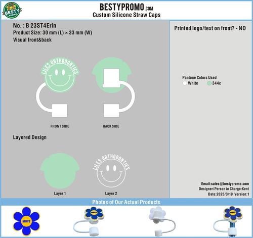 Custom Silicone Straw Caps-23ST4Erni250319