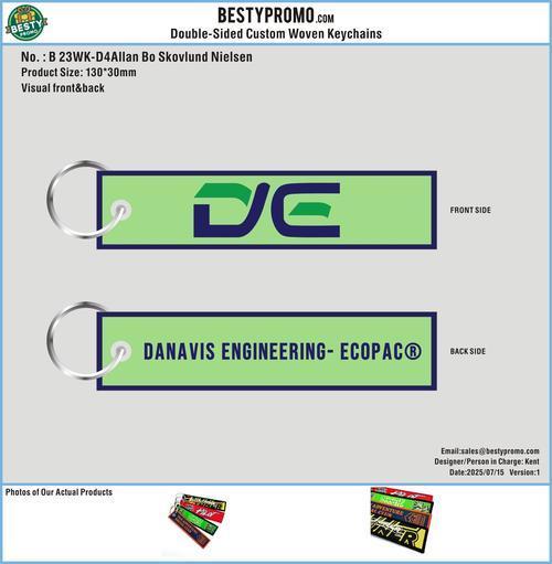 Double-Sided Custom Woven Keychains-23WK-D4Allan Bo Skovlund Nielsen250715