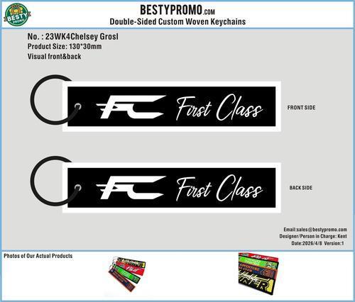 Custom Double-Sided Woven Flight Key Tag-20260417-23
