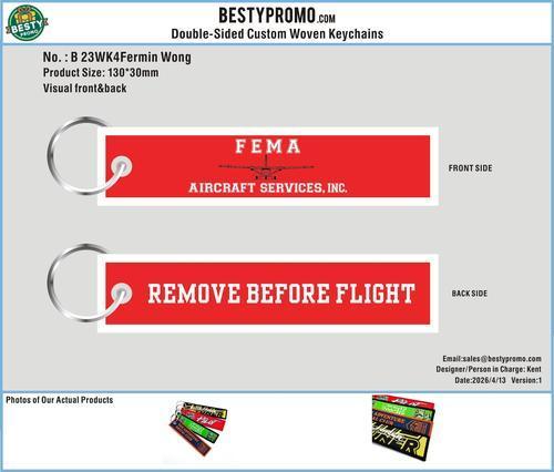 Custom Double-Sided Woven Flight Key Tag-20260416-23