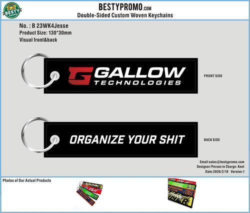 Custom Double-Sided Woven Flight Key Tag-23WK4Jesse260218-1