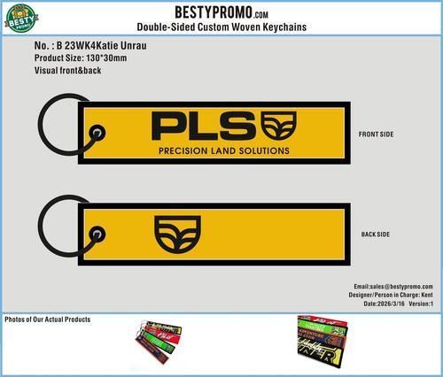 Custom Double-Sided Woven Flight Key Tag-23WK4Katie Unrau260307
