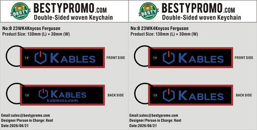 Custom Double-Sided Woven Flight Key Tag-20260701-23