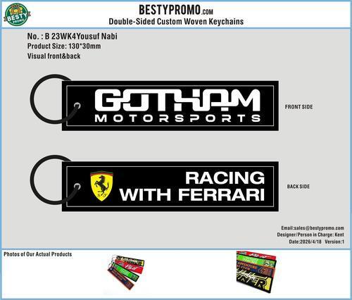 Custom Double-Sided Woven Flight Key Tag-20260418-23