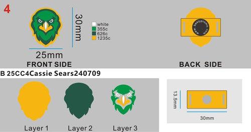 CUSTOM VERSATILE SHOE CHARMS-25CC4Cassie Sears240709