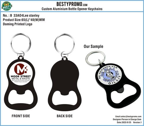 Custom Aluminium Bottle Opener Keychains - 33AO4Lee stanley250925