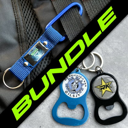 BUNDLE: Custom Carabiner Keychains & Custom Aluminium Openers