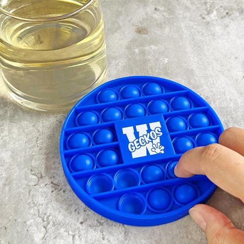 Custom Silicone Pop Bubble Coaster