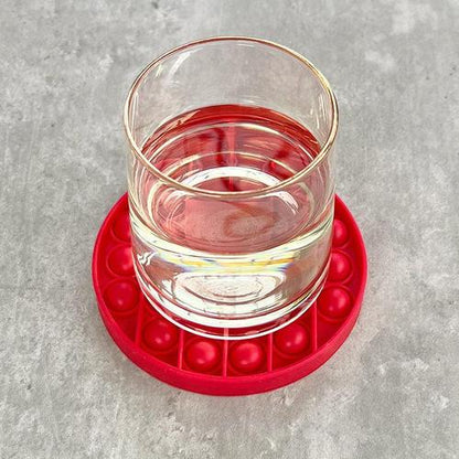 Custom Silicone Pop Bubble Coaster