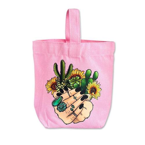 Small Canvas Handbag – Custom Logo