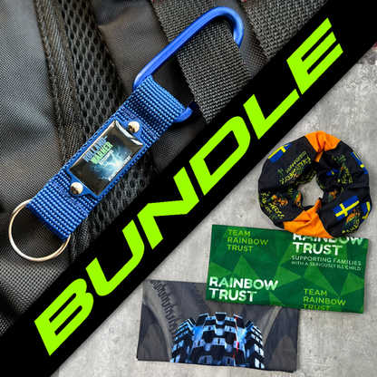 BUNDLE: Custom Carabiner Keychains & Custom Head Scarf