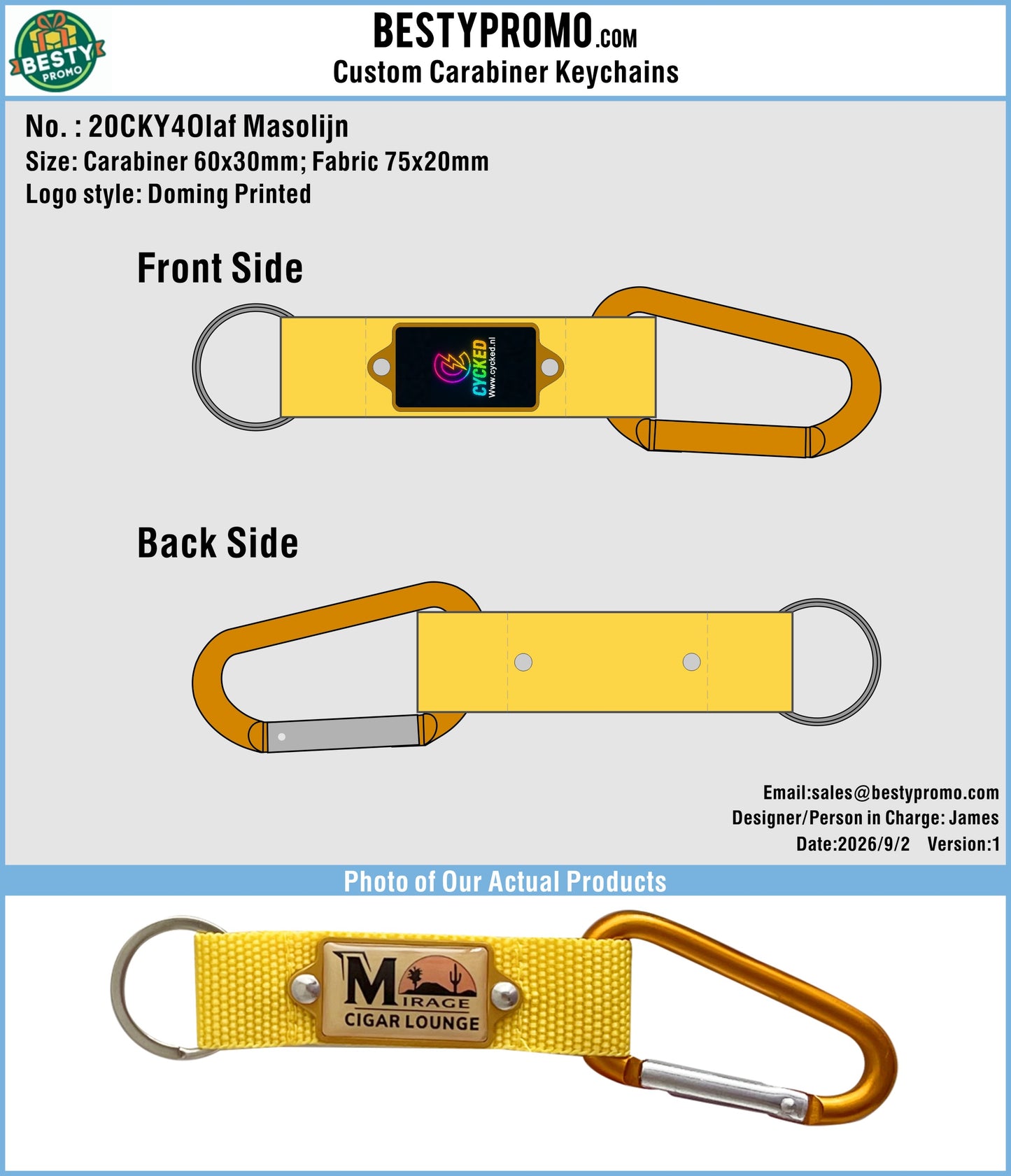 Custom Carabiner Keychains – 20260909-20