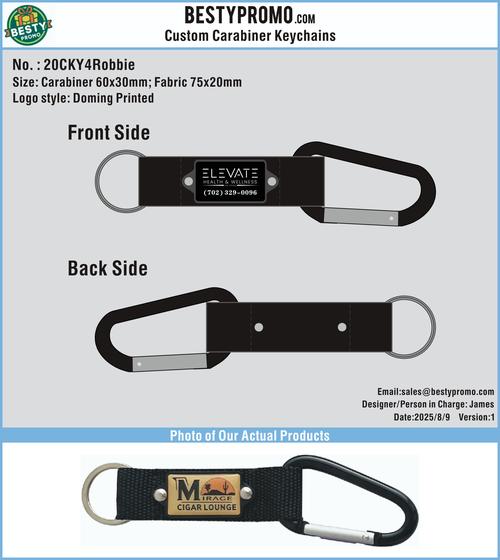 Carabiner Keychain-20CK4Robbie 250809