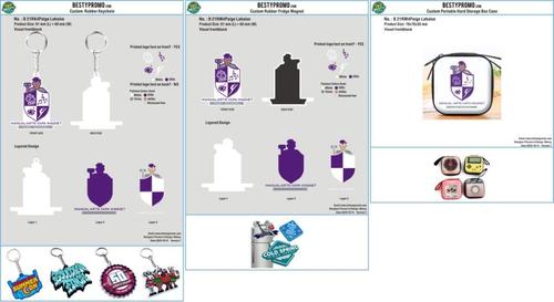 3D Rubber Keychain/Rubber Magnet/Storage Box Case 21RK4Paige Lahaise251014-RE